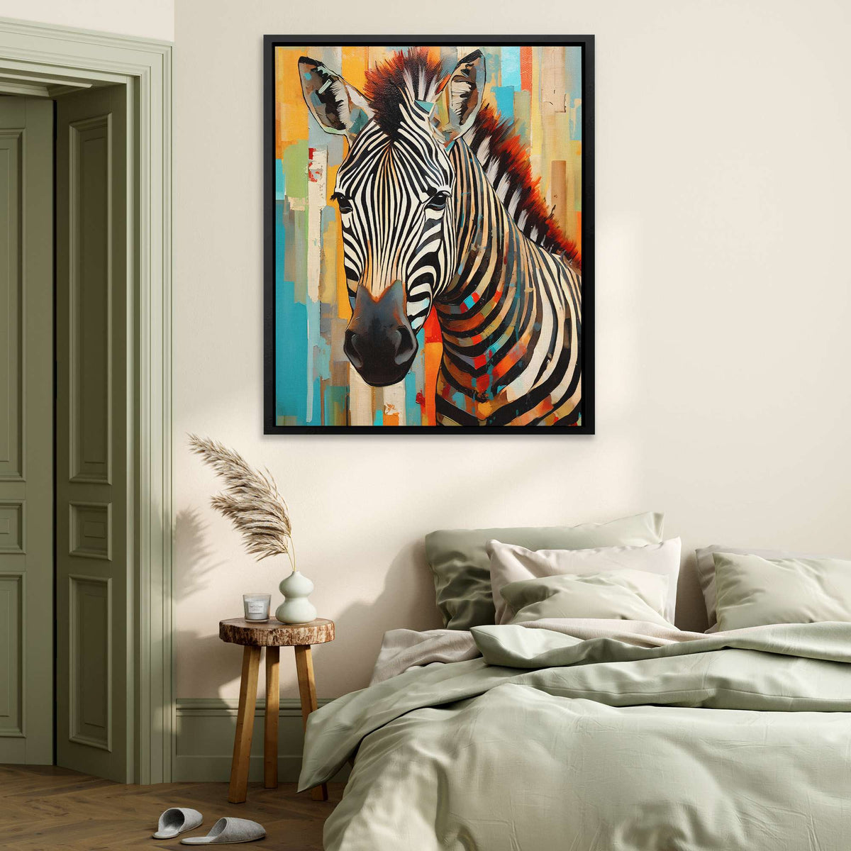 Zebra&#39;s Illusion - Luxury Wall Art