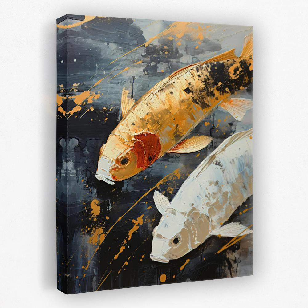 Zen Aquatic Elegance - Luxury Wall Art