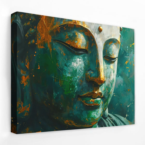 Tranquil Zen Buddha - Serene Meditation Canvas Art