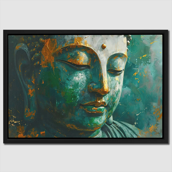 Zen Buddha in a room